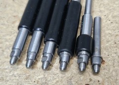 Starrett No. 124MDZ solid-rod inside micrometer set – 50mm to 800mm range USA