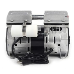 370W Oilless Piston Vacuum Pump with Filter for Industrial Use
