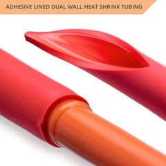 20ft 3:1 Ratio Heat Shrink Tubing Dual Wall Adhesive Glue Lined Φ1/4″ (6.4mm) US