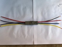 14 AWG Assembled Deutsch 4 Pin waterproof connector 6″ wire