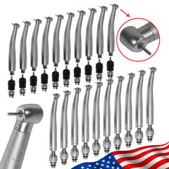 1-10*NSK/KAV Style Dental High Speed Turbine Handpiece Swivel Coupler 4 Holes
