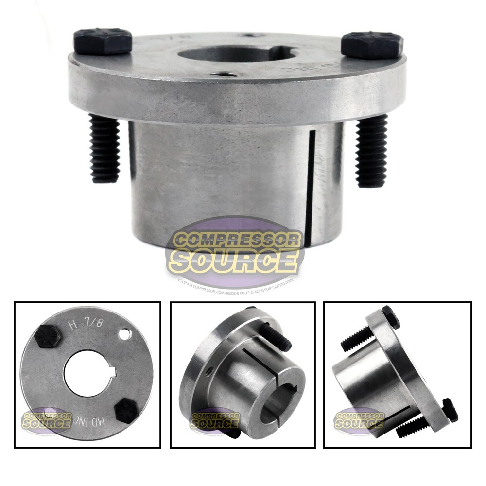 7/8″ Bore H style Steel Sheave / Pulley Bushing Split Taper For Keyed Shaft