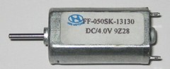4 V DC Motor – FF-050SK – 4V DC – 7600 RPM – 1.5mm Shaft – Small Appliance Motor