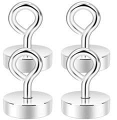 Fishing Magnets strong set kit large seper Neodymium Magnet n52 150 lbs 4 pack
