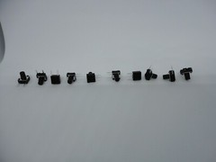 10 Pcs Pack Lot 6x6x8mm Momentary Push Micro Button Tactile Switch Side 2 Pins