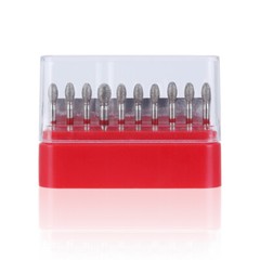 Dental Fine Grit Diamond Burs 379-023F Egg Football Shape for Cutting 10Pcs/PK