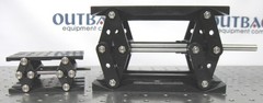 C202790 Lot 2 Thorlabs Lab Jack L200 (3″ x 4″) + L490 (4″ x 7″), 1/4-20 Threads