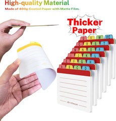 4 x 6 inches Index Card Dividers Alphabetical 4×6-24pack Normal Pattern