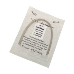 Dental Orthodontic Heat Thermal Activated Niti Rectangular Arch Wires