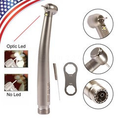 Pieza de mano LED turbina alta velocidad fibra óptica dental estilo NSK 2 Holes