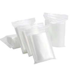 Clear Reclosable Seal Bag Plastic Poly Zip Lock Bags Jewelry Zipper Baggie 2Mil