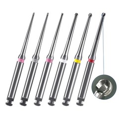 Dental Long Neck Microscope Endo Tungsten Carbide Bur RA 31/34MM Low Speed Drill