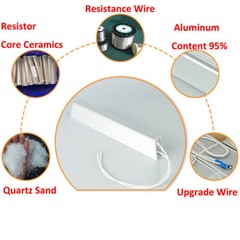 RXLG Aluminum Shell Inverter Braking Resistor Servo Inverter Resistor 50-3000W/