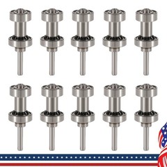 Dental 1:5 LED Fiber Optic Contra Angle Handpiece Mini Head/Cartridge Bearing