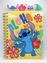 Disney Stitch 4 Tabbed Notebook Journal Aloha Lilo & Stitch Angel NWT