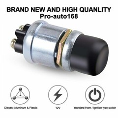 Heavy-Duty Push Button Switch Momentary Push On 50 AMP 12V 24V Ignition Starter