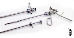 Urology Instruments Stone Punch Forceps Set Sheath and Visual Obturator Storz
