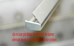 1 Set Retractable Roll Up Banner Stand Trade Show 32″ x 78″ Free Shipping