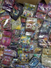 3.5g Mylar Bags ZA with Design Packs Smell Proof Packaging 50pk