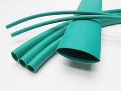 (1 FOOT) 1/4″ Green Heat Shrink Tube 3:1 Dual Wall Adhesive Glue Marine 6.4mm ID