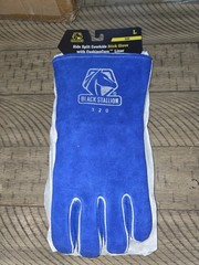 NEW – Black Stallion 320 CushionCore Split Cowhide Stick Welding Gloves -LARGE