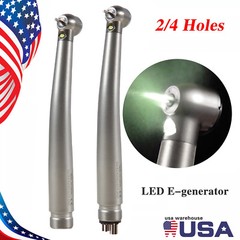 Askeadnt Dental High Speed LED E-generator Handpiece 4Holes 2Holes Turbine