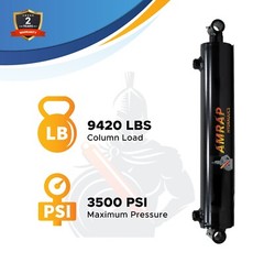 2×14 Hydraulic Cylinder- 2″ Bore, 14″ Stroke Welded Cross Tube Cylinder (new)