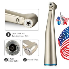 YBB Electric Dental 1:1/1:4.2/1:5 (LED) Contra Angle Increasing Speed Handpiece