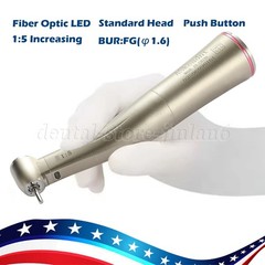 ASkeadnt Dental 1:5 Increasing Contra Angle Handpiece Fit E-type Motor