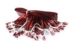 25 – 1.5 in x 20 in. Summer Sausage Mahogany Fibrous Casings Hold 2 Lb ea 50lb