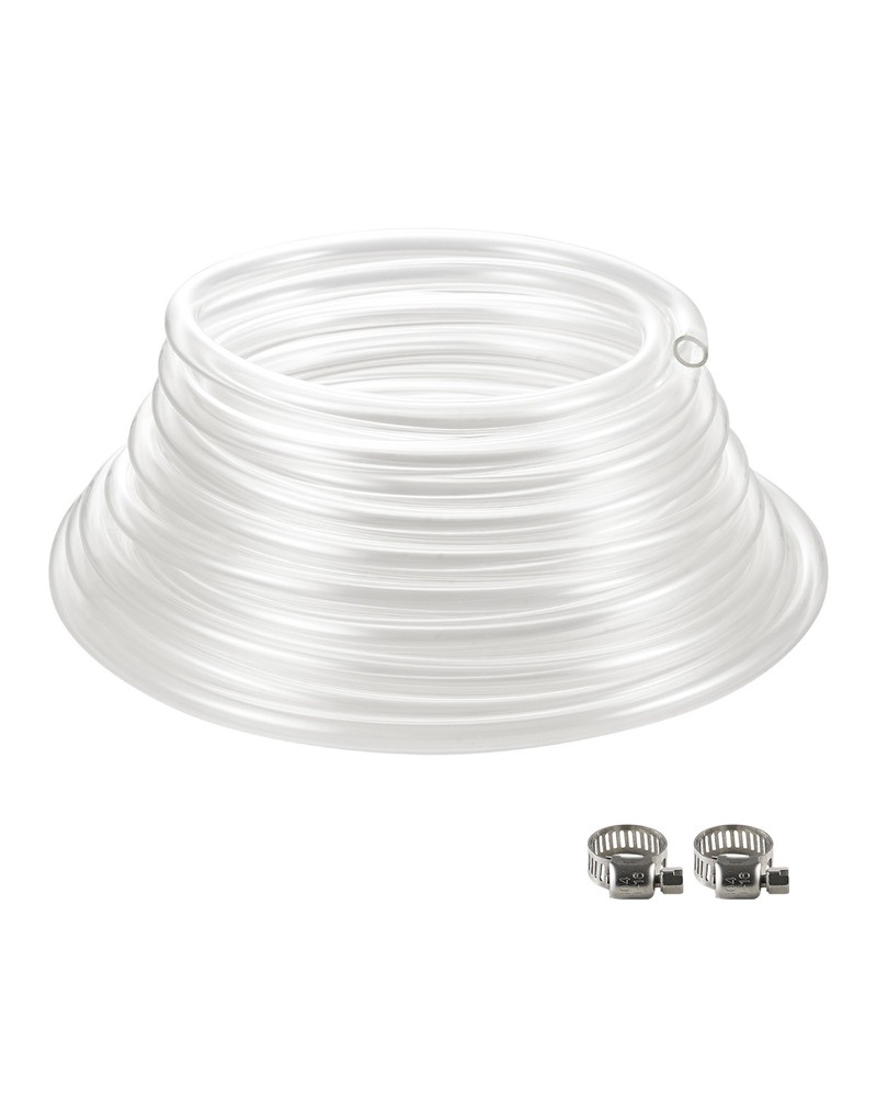 VEVOR Clear Vinyl Tubing 3/8″ ID x 1/2″ OD 50FT Plastic PVC Tubing Flexible Hose