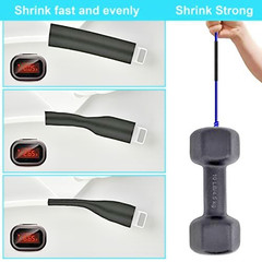 900 PCS Heat Shrink Tubing Kit Marine Grade Black Wire Wrap Assortment Electron