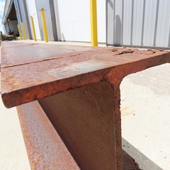 W8 x 28 Standard Steel I-Beam 0.3″ Web 20′ L x 6-1/2″ W 8″ H