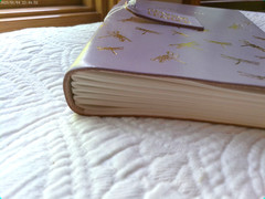 GENUINE LEATHER HANDMADE 144 LINED PAGES INDIA DRAGONFLIES YES TO NEW ADVENTURES