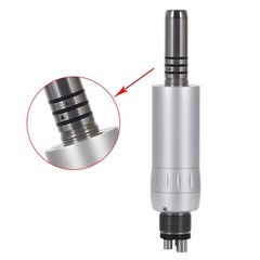 ASkeadnt Dental Internal Water Spray Low Speed Air Motor 4 Holes fit KaV NSK