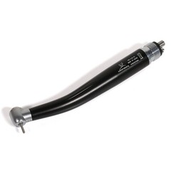 Dental High Speed Handpiece Push 4Holes Standard Head Turbine Black