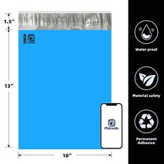 2000 10×13 Poly Mailers Envelopes Self Sealing Shipping Mailers Blue POLYSELLS
