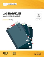 2,000 Sheets – 100000 Labels 1.5″ x 1″ Fast Peel White Multipurpose Labels 50-UP