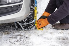 Frost Buster Thermal Latex Waterproof Winter Gloves Orange Coat Insulated Warm