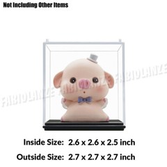 Acrylic Display Small Case Collectibles Box Dustproof 1/64 Diecast Action Figure