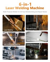 Xlaserlab X1pro 700W Laser Welding Machine – 6-in-1 Handheld Fiber Laser Welder