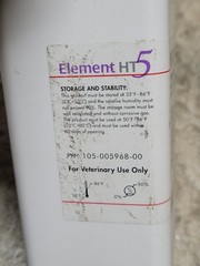 x1 Element HT5 Hematology, EHT5 DIFF LYSE Solution 300mL Expires 2/10/2027