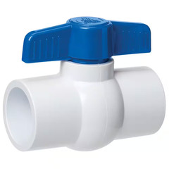 4 In. Solvent X 4 In. Solvent Schedule 40 PVC Ball Valve