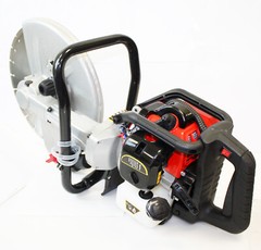 2 Stroke Gas Power Handheld 14″ Cement Wet Dry Masonry Concrete Cut Saw W/Blade