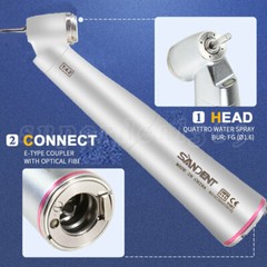 Surgical Dental 45 Degree Fiber Optic 1:4.2 increasing Contra Angle Handpiece CE