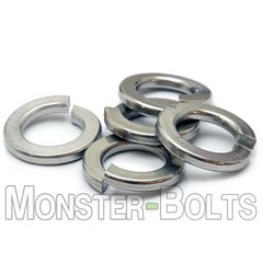 Metric Stainless Steel Split Lock Washers DIN 127B – M2 M2.5 M3 M4 M5 M6 M8 M10