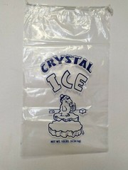 10 LB LBS Commercial Ice Bag Bags Drawstring 10/25/50/100/150/200/…/500/1000