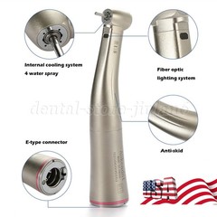 ASkeadnt Dental 1:5 Increasing Contra Angle Handpiece Fit E-type Motor