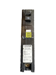 Square D HOM115PCAFI 15A Single-Pole Plug-On Neutral Arc Fault Circuit Breaker