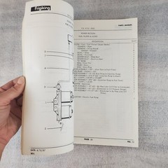 1967 Frigiking TR-560 TR-850 Diesel Parts Manual 95 pages Illustrated
